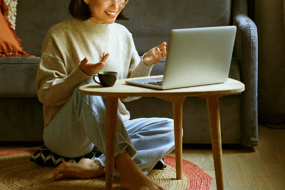 Sessão de terapia online